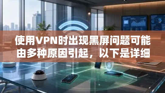 使用VPN时出现黑屏问题可能由多种原因引起,以下是详细的排查和解决方法